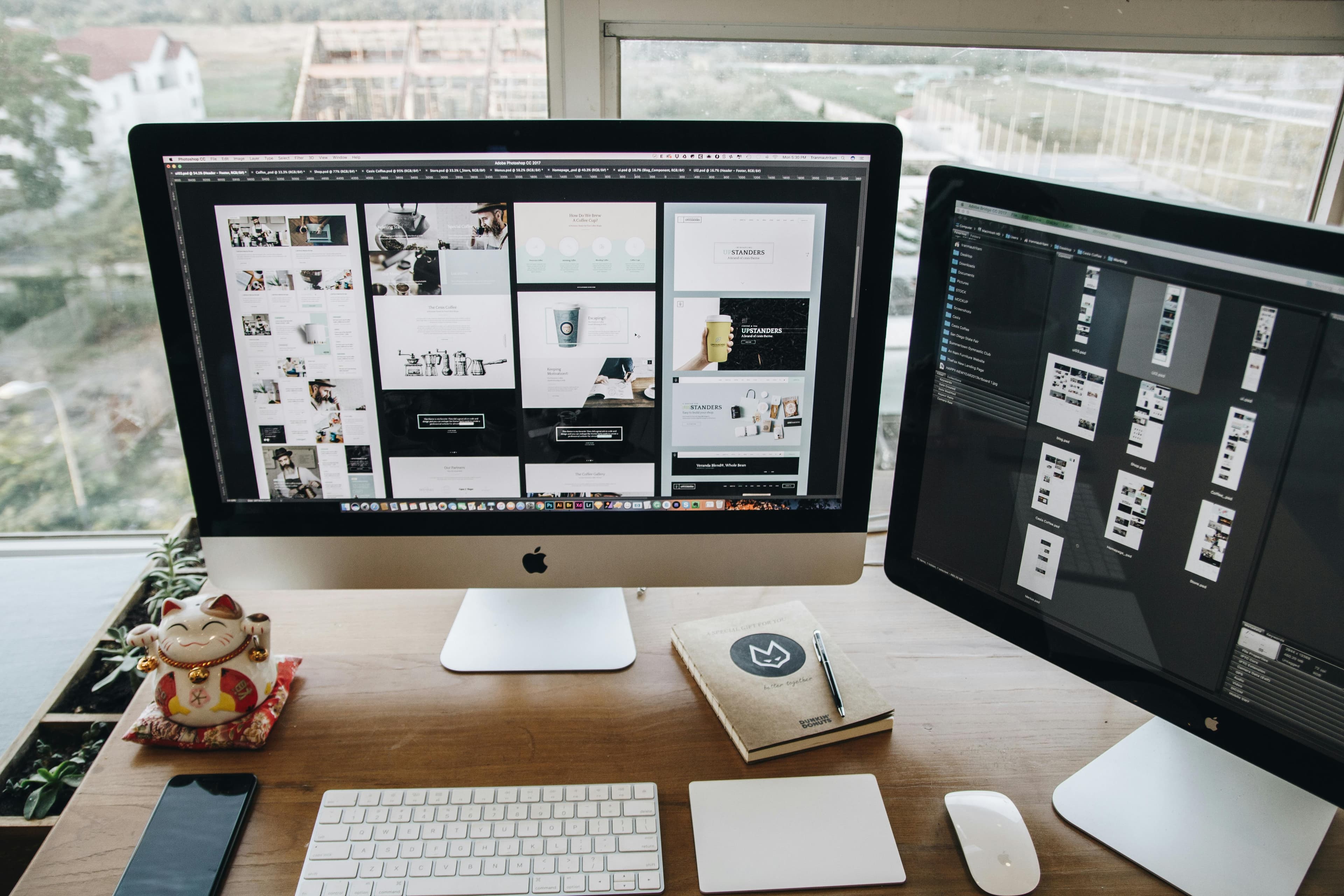 AI-powered content creation tools and workflow on a digital screen